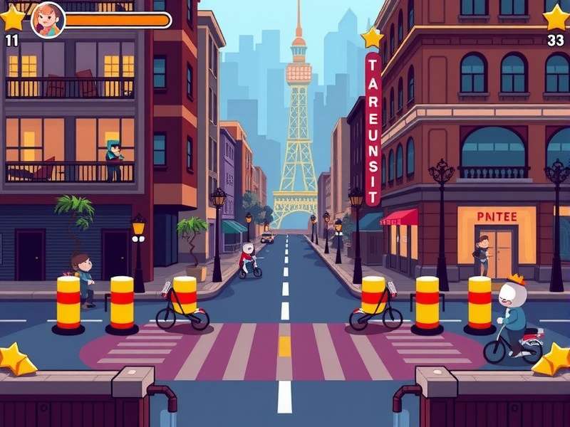 Pixel Choco City Chase level strategy guide